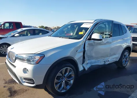 2015 BMW X3 xDrive28I from USA, damaged, VIN 5UXWX9C58F0D56451